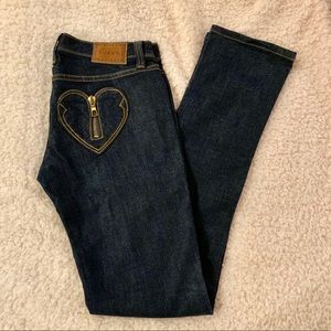 Frankie B Jeans with heart pockets